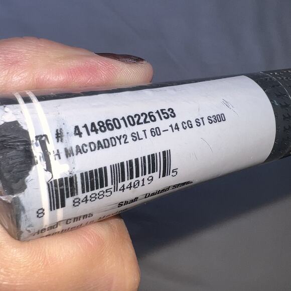 Callaway Mack Daddy 2 60° 14C Lob Wedge Rusty Raw Roger Cleveland Steel Shaft - Picture 11 of 14